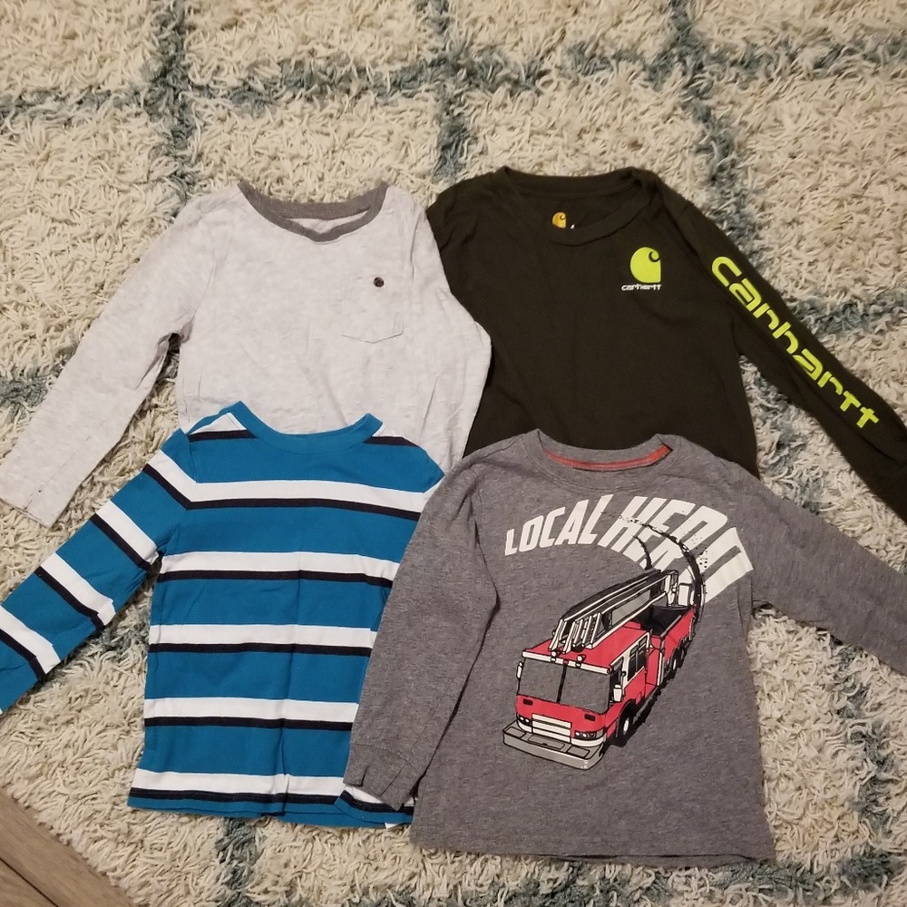 4t longsleeve boys shirts